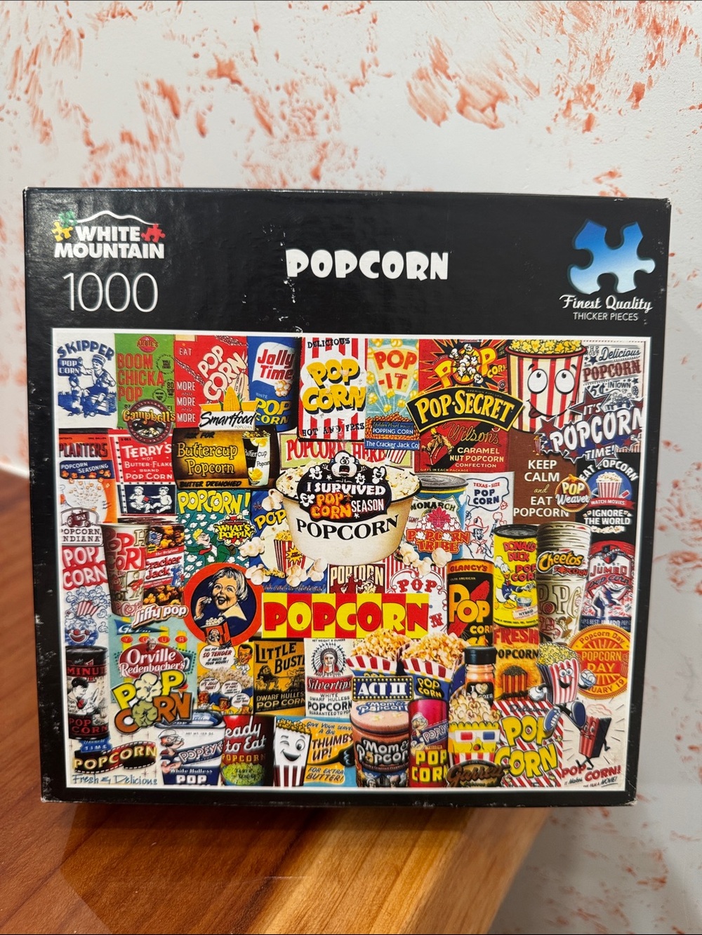 White Mountain Popcorn - 1000 Piece Puzzle